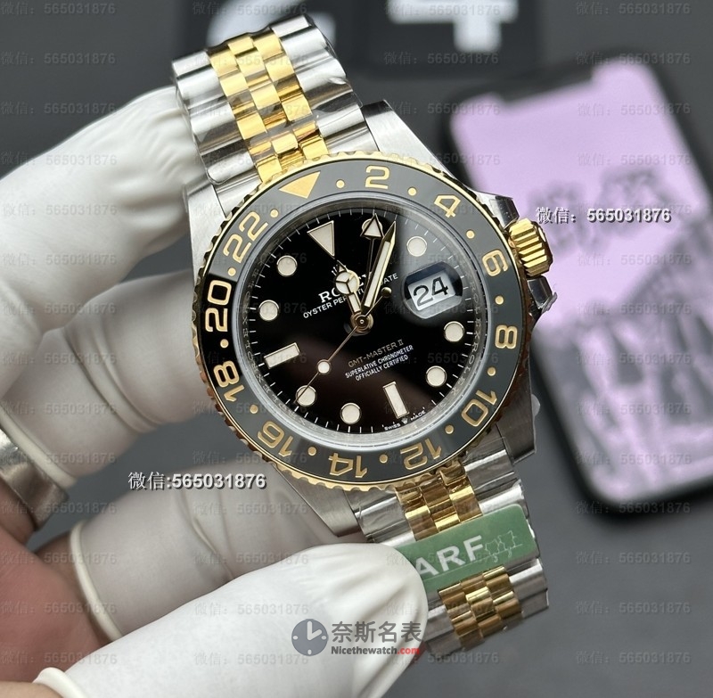 ARF厂间金皮蛋圈深度评测：166克配重直逼正品！ | 奈斯探表