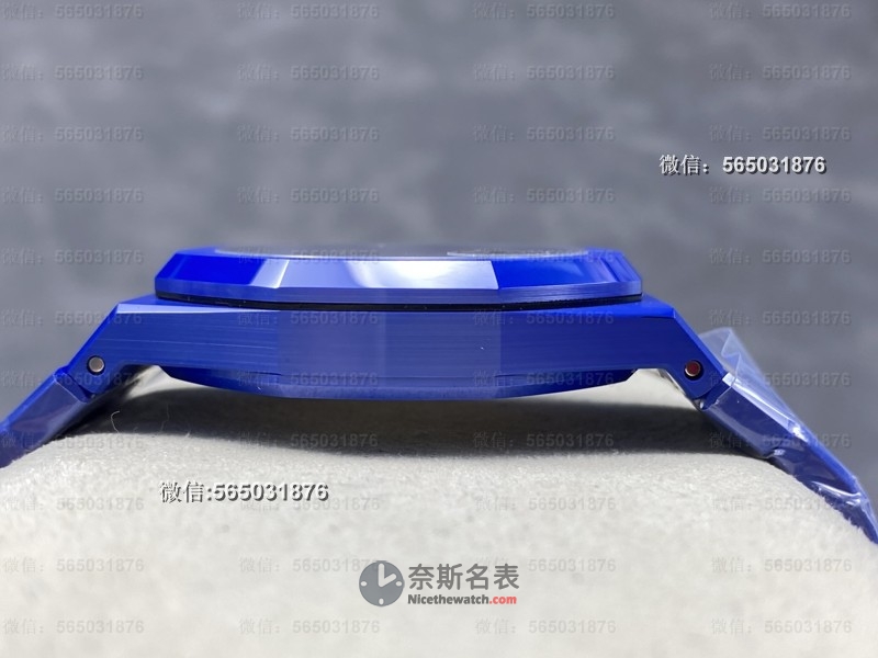 细节控必看：APS厂爱彼15500蓝陶瓷如何做到“一眼真”？ | 奈斯探表