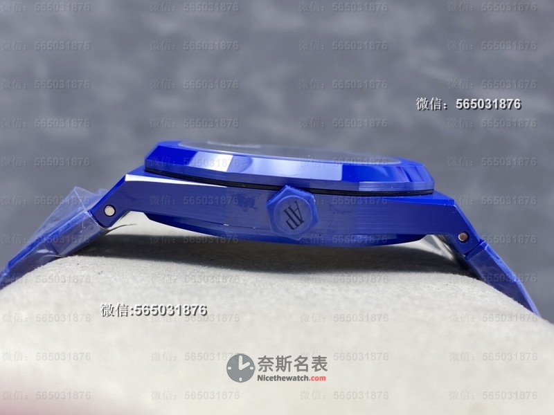 细节控必看：APS厂爱彼15500蓝陶瓷如何做到“一眼真”？ | 奈斯探表