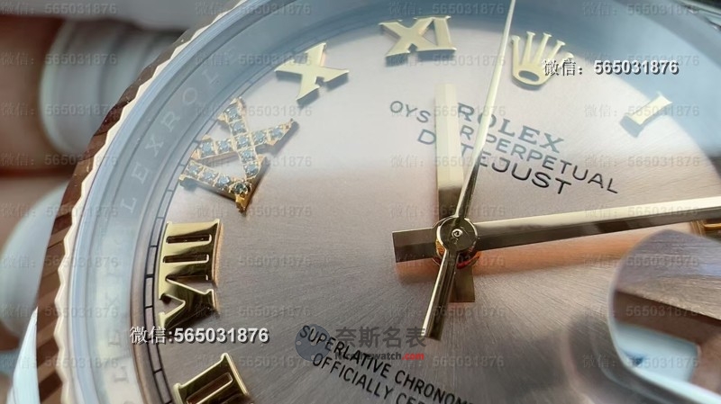 小手腕福音！VS厂36mm间金日志上手体验，香槟金盘面美到窒息！ | 奈斯探表