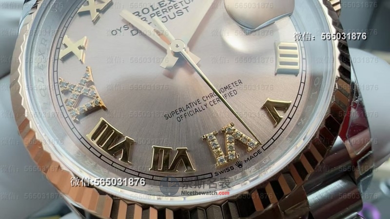 小手腕福音！VS厂36mm间金日志上手体验，香槟金盘面美到窒息！ | 奈斯探表