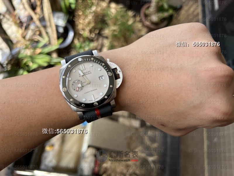 2025年度爆款！VS厂沛纳海1681实拍！Luna Rossa红灰配色太炸了！ | 奈斯探表