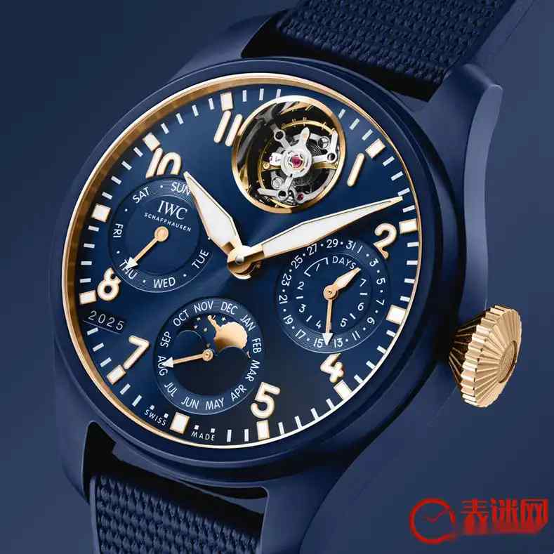 577年仅误差1天！IWC小王子蓝色陶瓷陀飞轮限量版震撼发布 | 奈斯探表