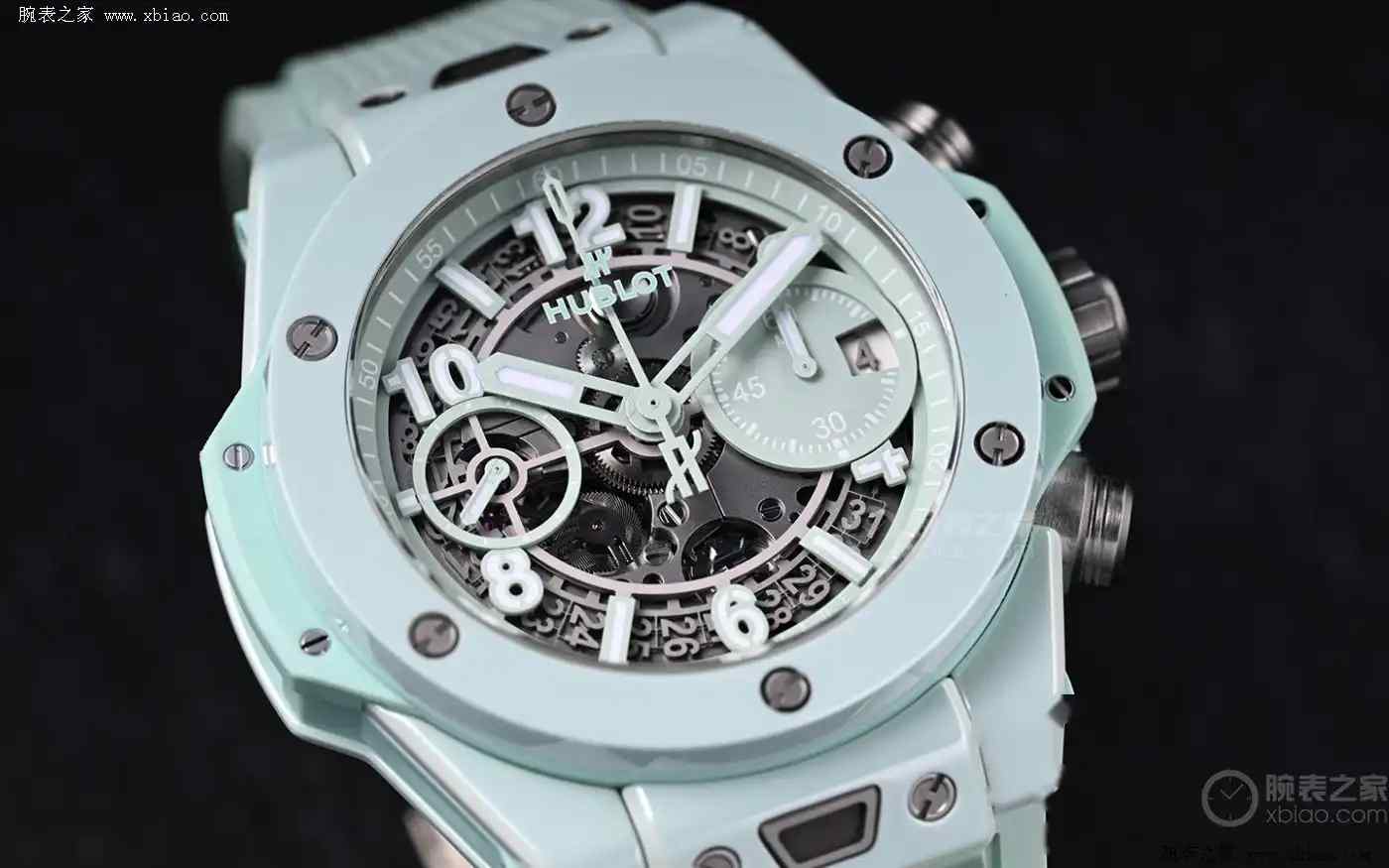 年度最炸街表！宇舶薄荷绿陶瓷Big Bang实测，这抹莫兰迪绿太高级！ | 奈斯探表