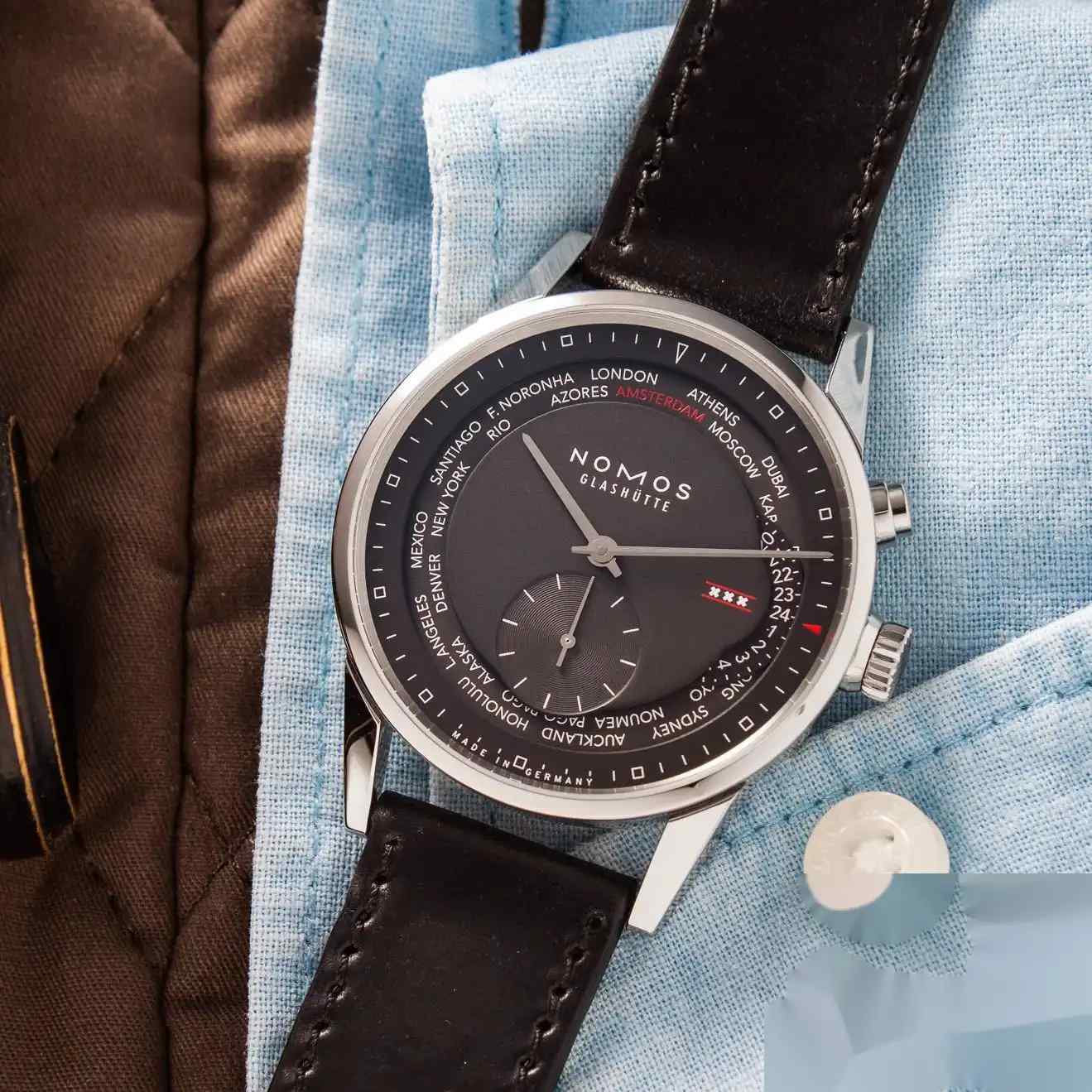 年度最值得入手的世界时表？Nomos全新世界时腕表发布，这颜值和功能我直接下单！ | 奈斯探表
