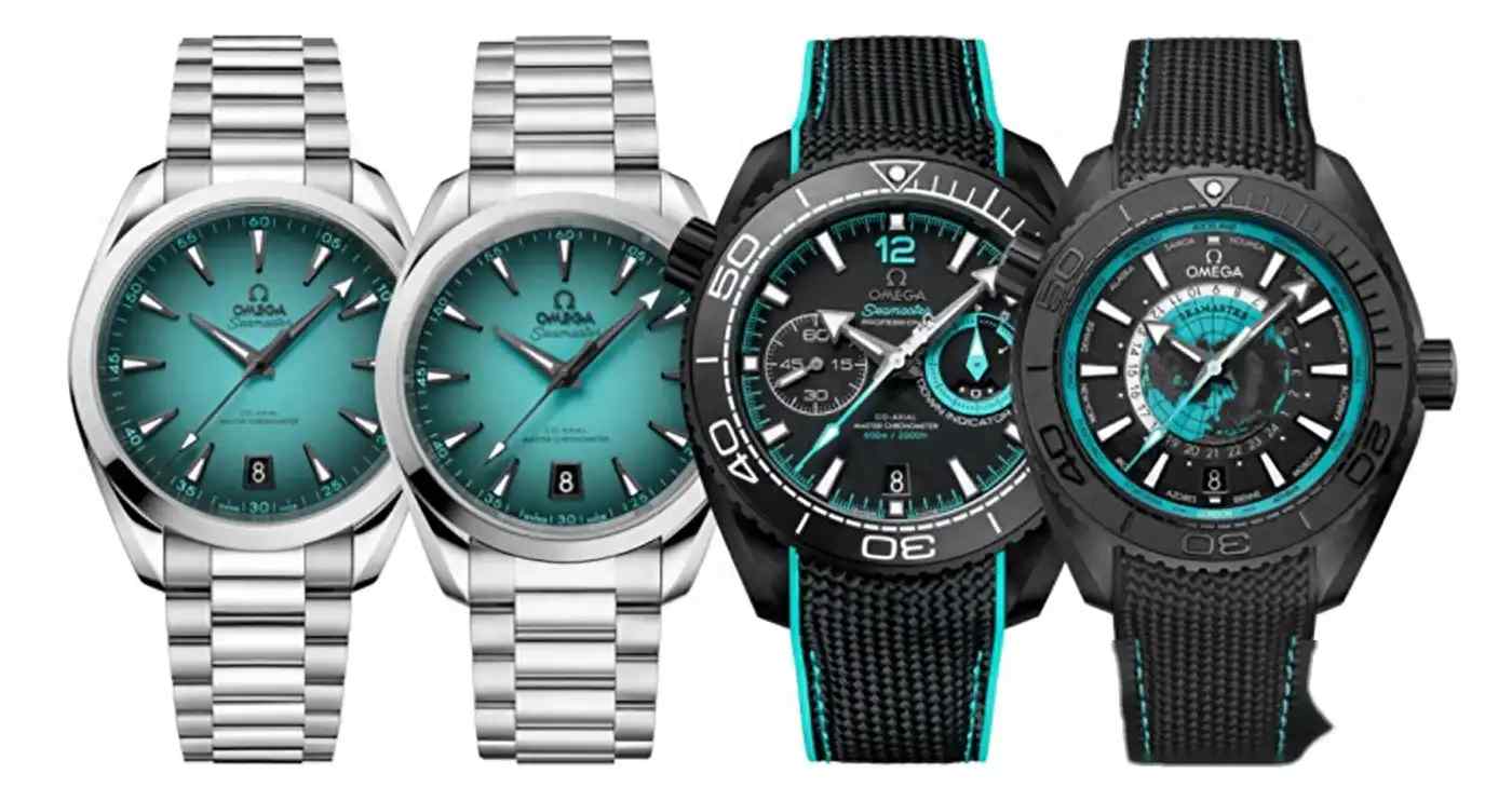 从150米到世界时！欧米茄四款绿松石腕表横评，最后一款硬核炸裂 | 奈斯探表