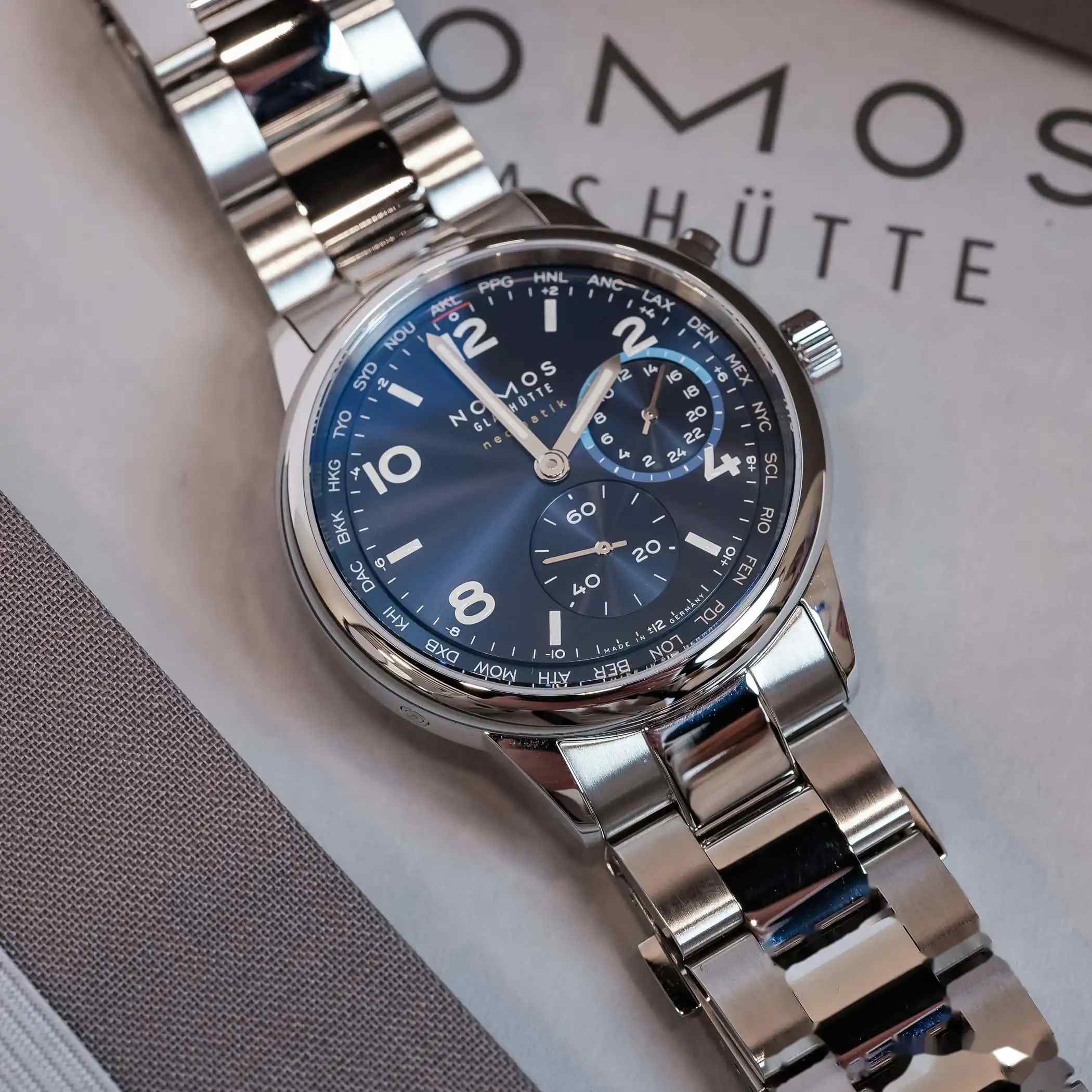 年度最值得入手的世界时表？Nomos全新世界时腕表发布，这颜值和功能我直接下单！ | 奈斯探表