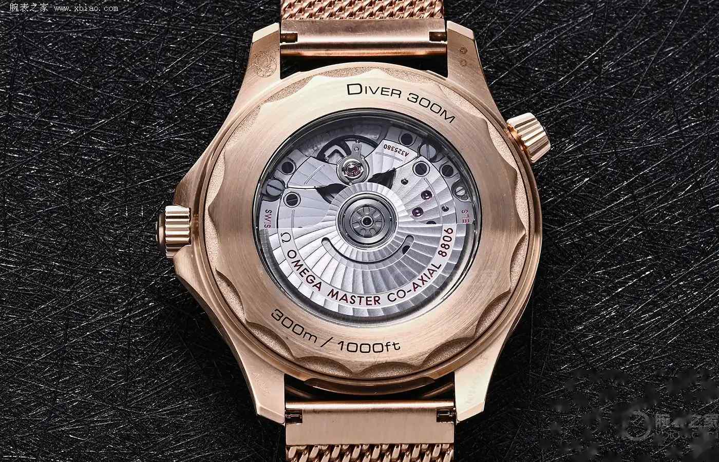 买前必看！欧米茄青铜金海马300米实测，8806机芯稳不稳？ | 奈斯探表