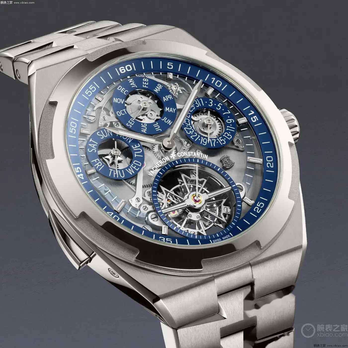 钛金属+三问报时！江诗丹顿Overseas陀飞轮腕表测评，这工艺太绝了！ | 奈斯探表