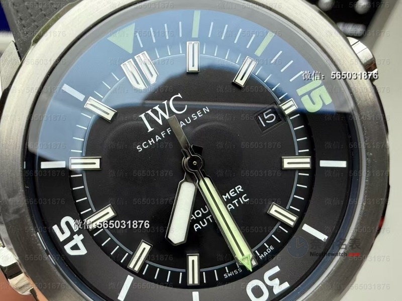 氟胶表带+快拆系统！V6S厂万国海洋时计值不值得入手？ | 奈斯探表