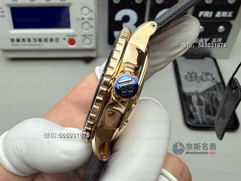 买表必看！ZF厂宝珀五十噚玫瑰金实测，这些细节90%的人不知道 | 奈斯探表