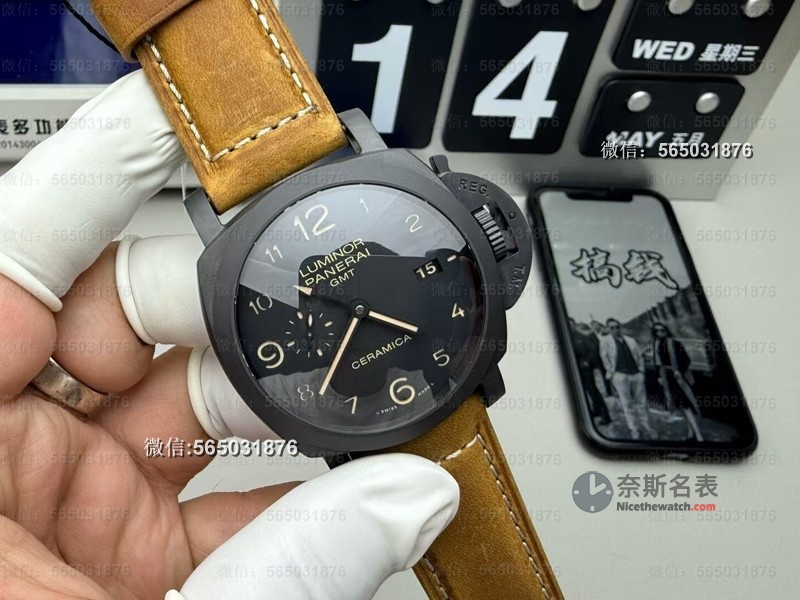 告别一眼假！VS厂沛纳海441实测，GMT功能+动能动显全在线 | 奈斯探表