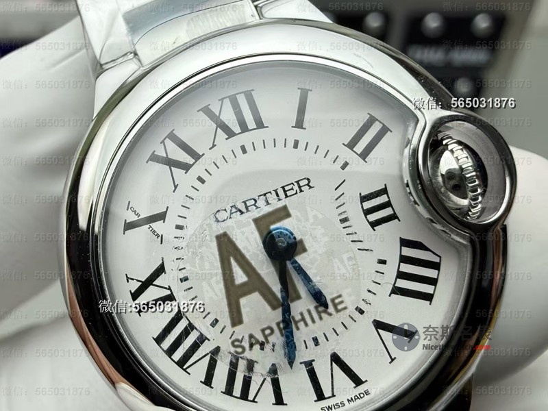 AF厂卡地亚蓝气球28mm女表深度评测：名媛腕间的优雅之选 | 奈斯探表