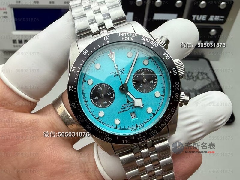 周杰伦同款来了！BLS厂帝舵火烈鸟蓝实测，雪花针太圈粉了 | 奈斯探表