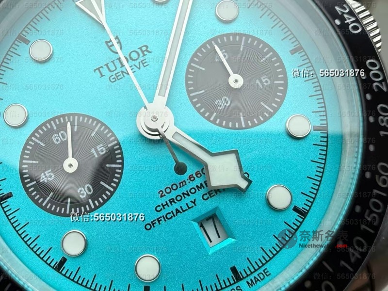 周杰伦同款来了！BLS厂帝舵火烈鸟蓝实测，雪花针太圈粉了 | 奈斯探表