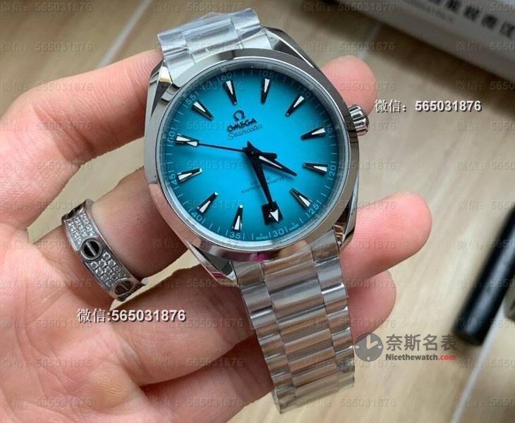 买表就买特别款！VS厂海马150绿松石评测，每个角度颜色都不一样！ | 奈斯探表