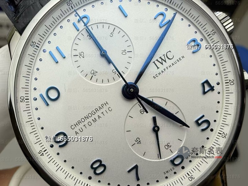 这些细节和原版真的一样？万国葡计复刻版上手：烤蓝钢针+超薄表壳真香！ | 奈斯探表