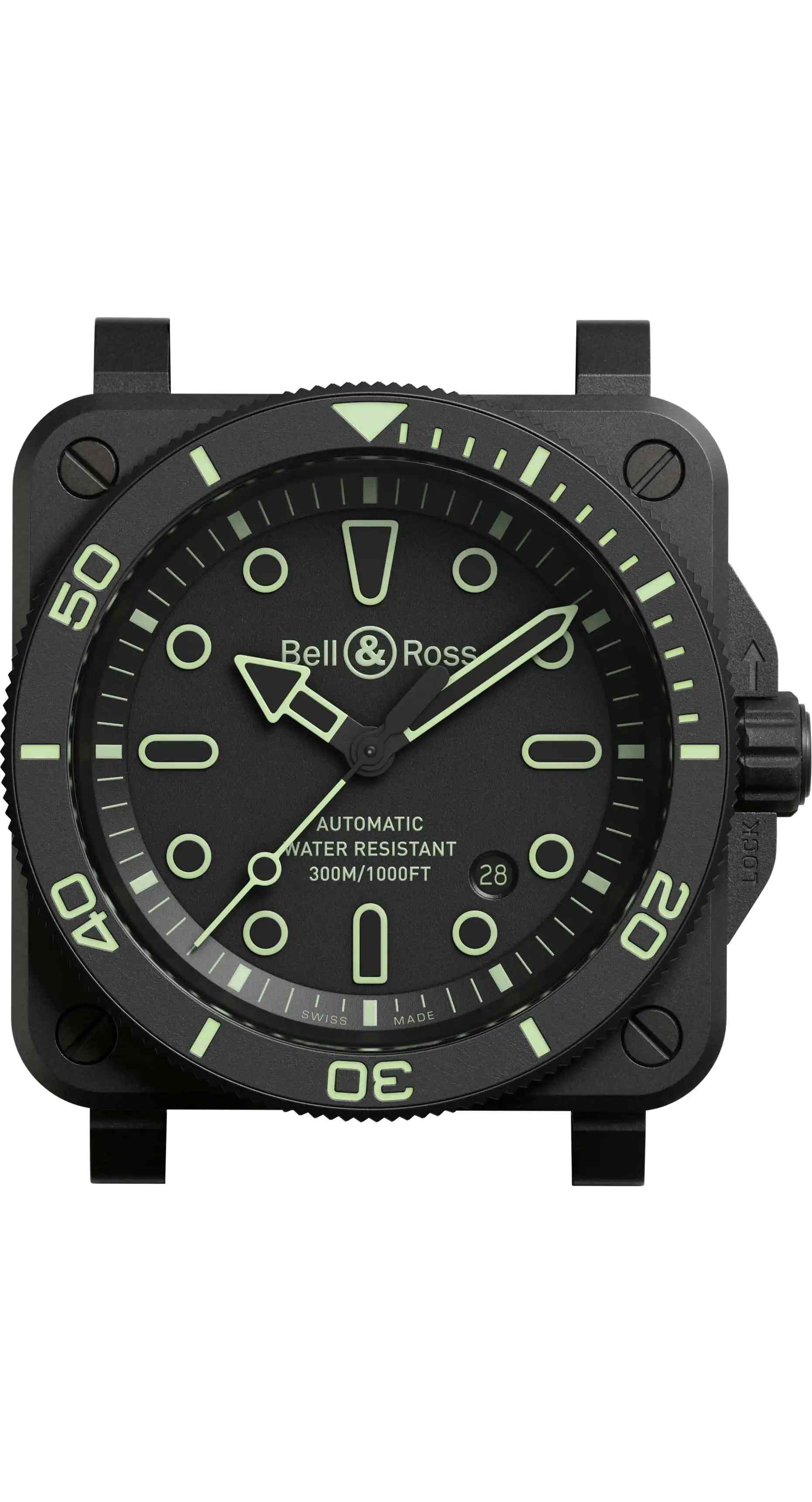 夜光王者归来！柏莱士BR-03潜水表限量500枚，霓虹轮廓美炸了！ | 奈斯探表