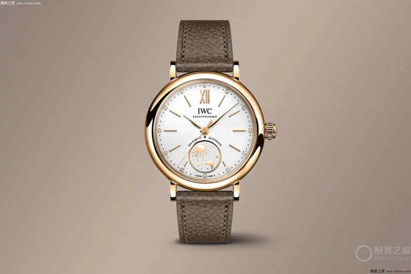 13万预算必看！IWC这款红金昼夜表，钻石镶嵌美到窒息！ | 奈斯探表