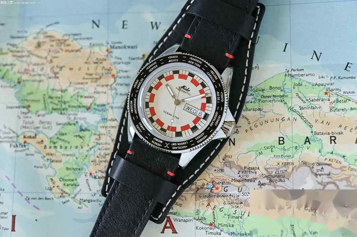 1970年代经典复刻！美度彩虹圈腕表，千元价位玩转双时区！ | 奈斯探表