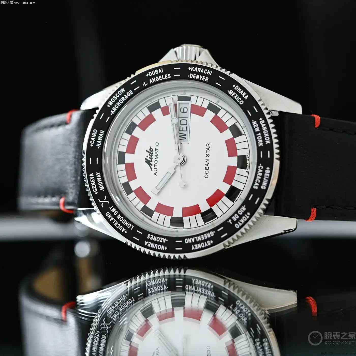 1970年代经典复刻！美度彩虹圈腕表，千元价位玩转双时区！ | 奈斯探表
