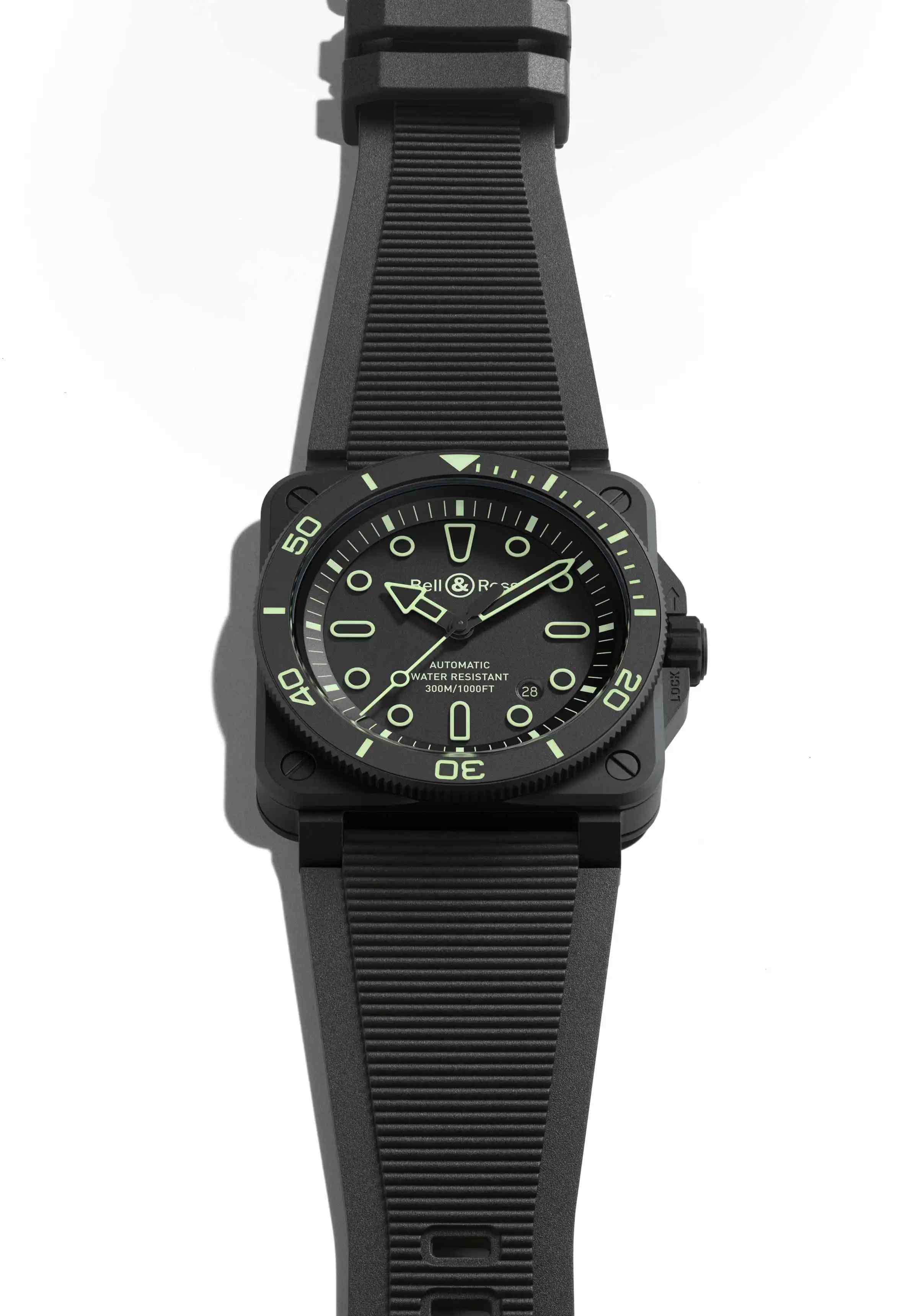 夜光王者归来！柏莱士BR-03潜水表限量500枚，霓虹轮廓美炸了！ | 奈斯探表