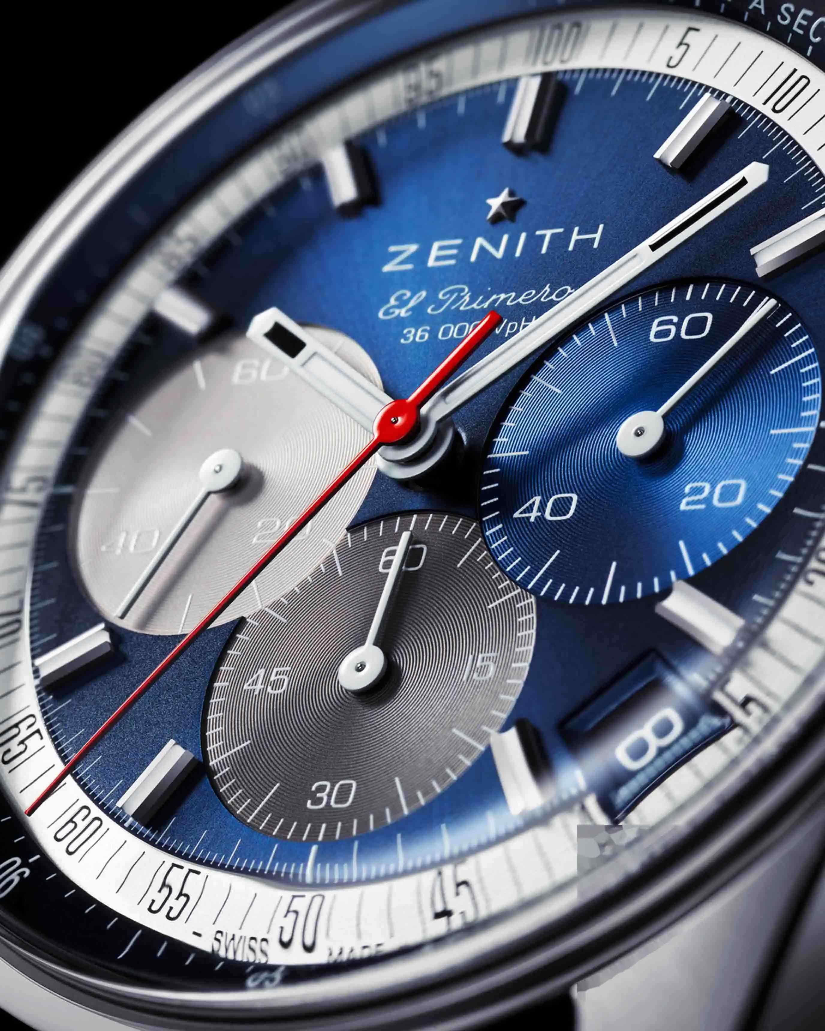 传奇重生！ZENITH真力时复刻A386腕表，1/10秒计时精度震撼表坛！ | 奈斯探表