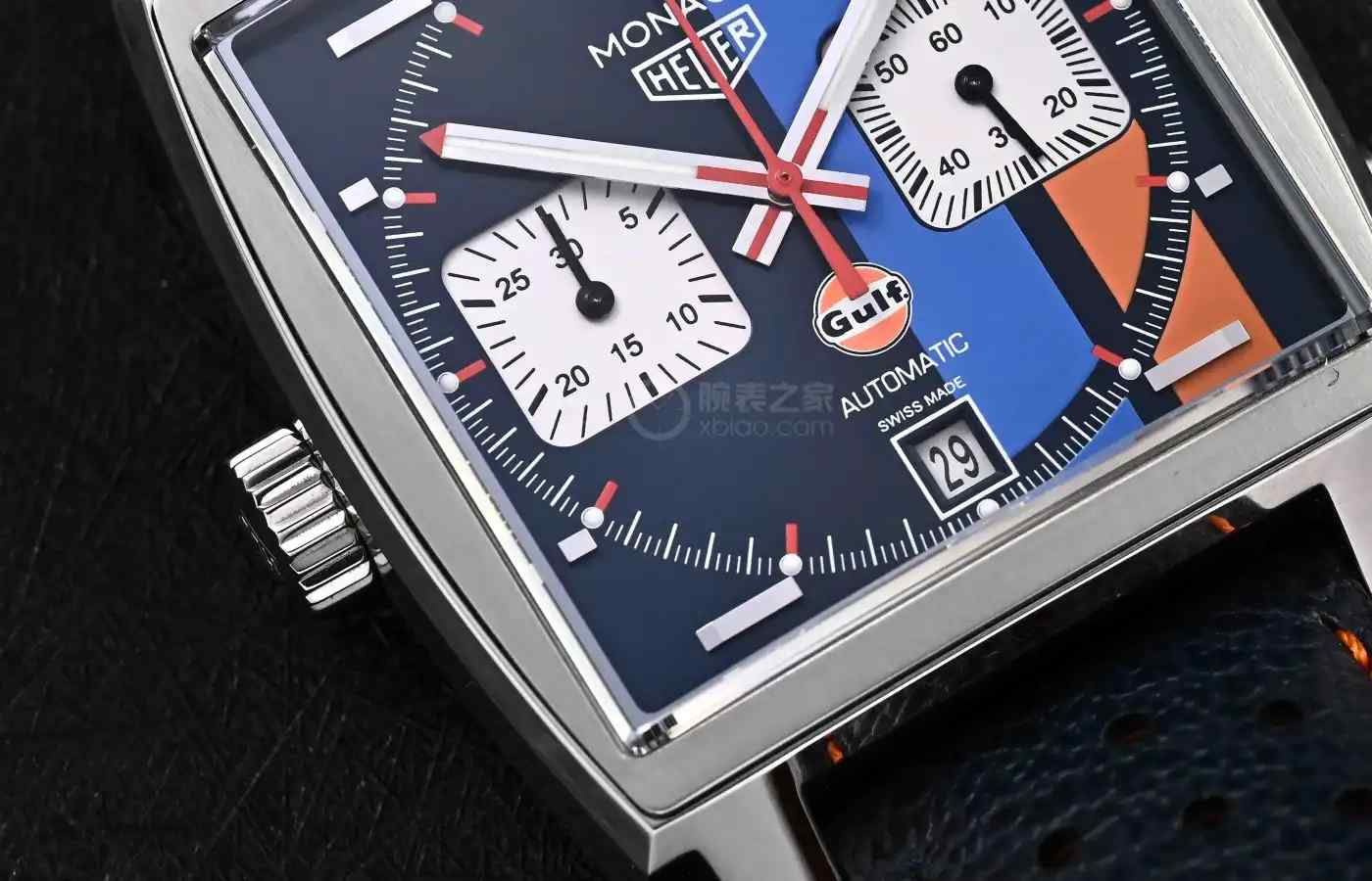 颠覆传统的方形腕表！泰格豪雅摩纳哥100米防水计时码表，左侧表冠设计，彰显独特品位！ | 奈斯探表