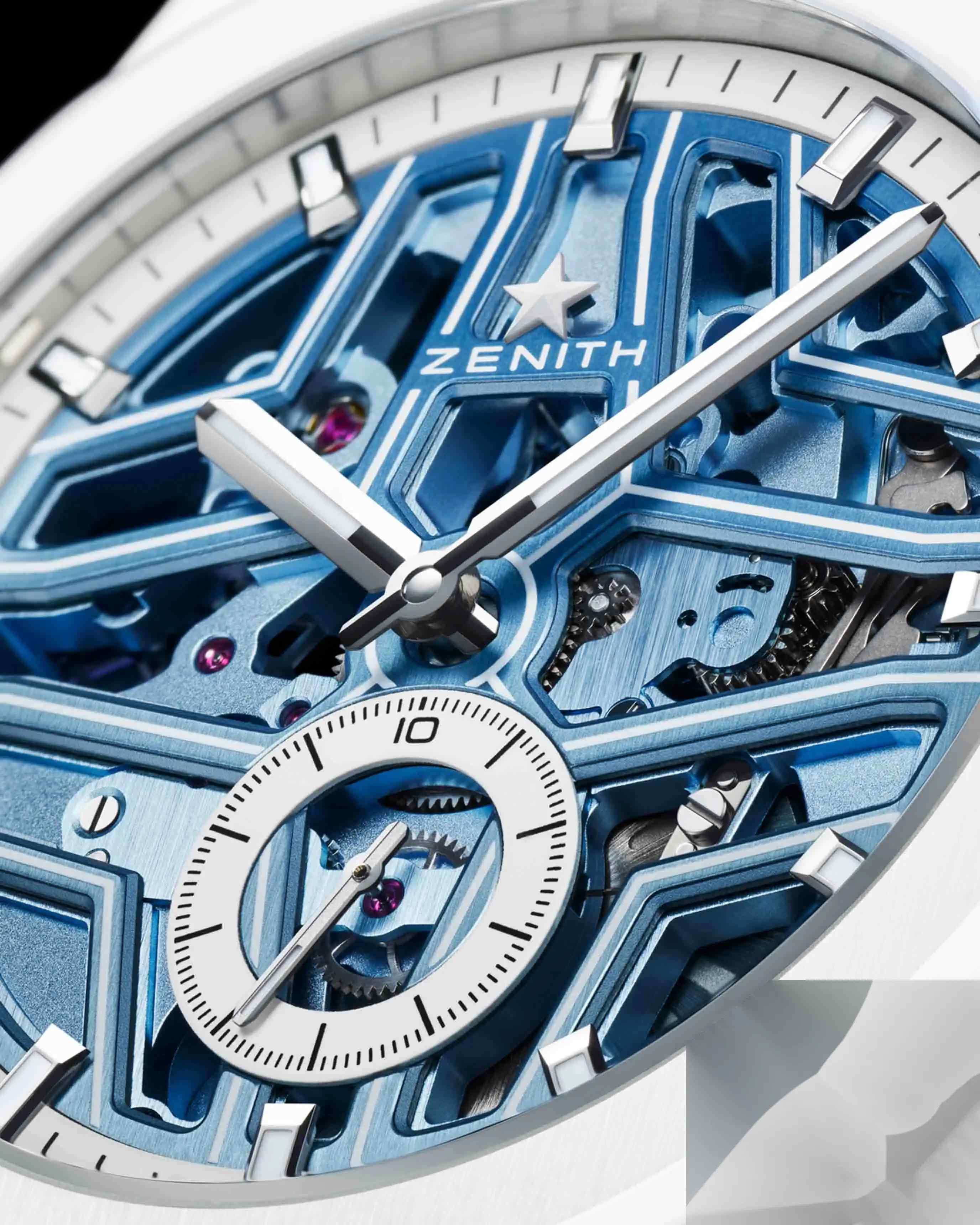 【限量100枚】真力时DEFY White Surfer陶瓷腕表终章登??！冰蓝镂空美炸了！ | 奈斯探表