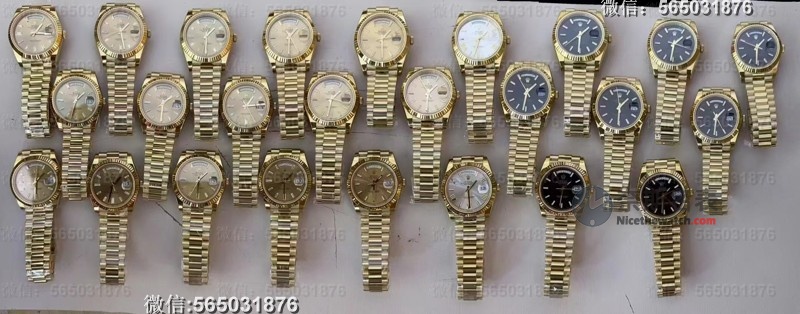 209克完美配重！RC厂配重版Day-Date（简称DD）横评：这才是真正的'金表'体验 | 奈斯探表