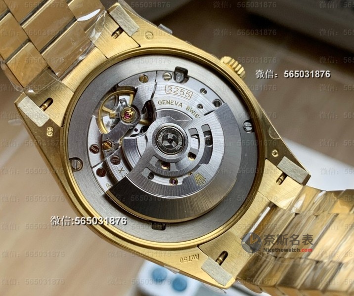 209克完美配重！RC厂配重版Day-Date（简称DD）横评：这才是真正的'金表'体验 | 奈斯探表