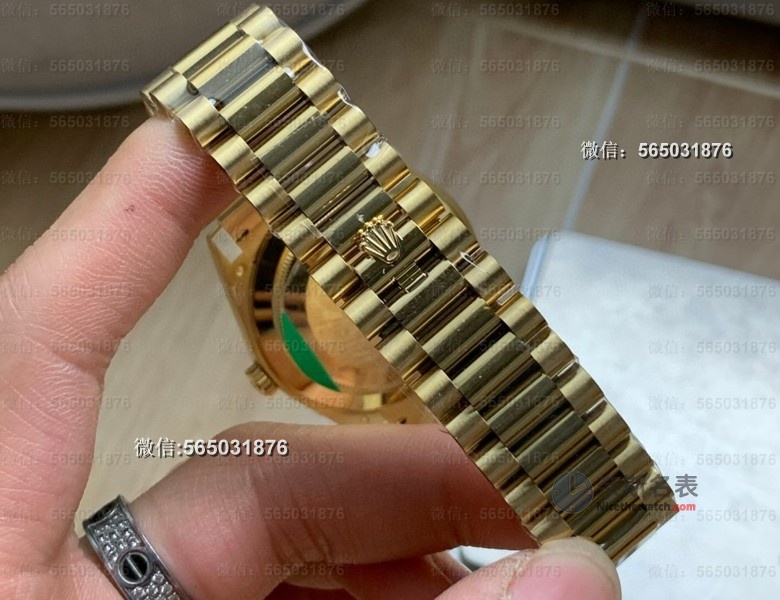 209克完美配重！RC厂配重版Day-Date（简称DD）横评：这才是真正的'金表'体验 | 奈斯探表