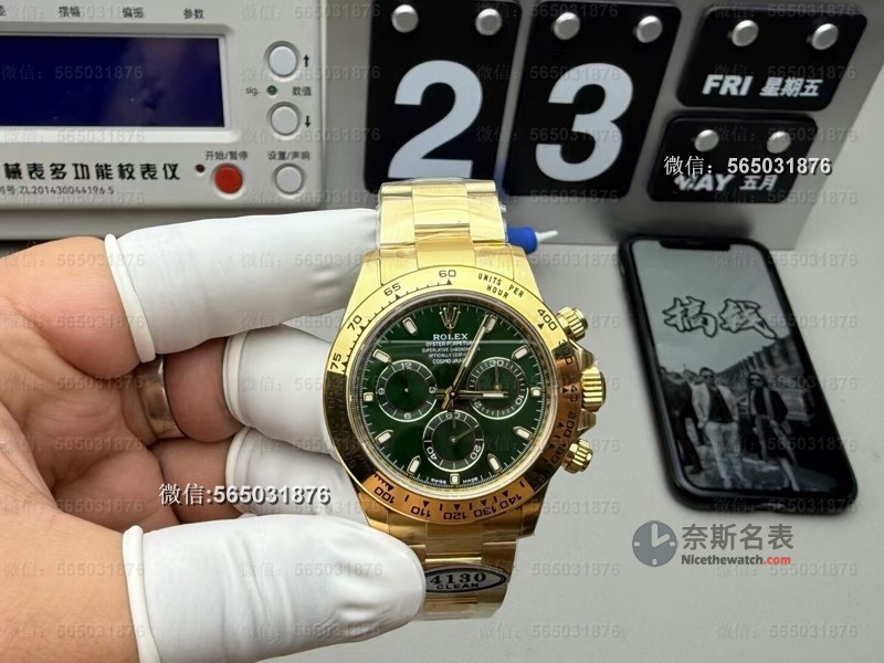 预算有限也想玩迪通拿？Clean厂绿金迪测评，这性价比没谁了 | 奈斯探表