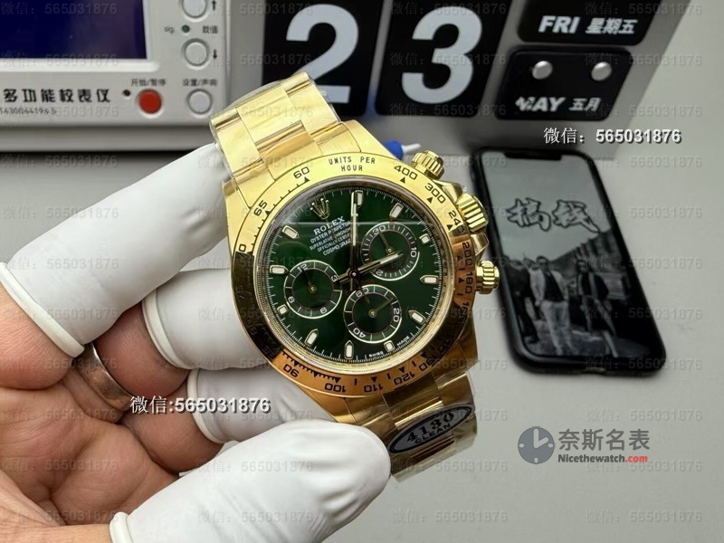 预算有限也想玩迪通拿？Clean厂绿金迪测评，这性价比没谁了 | 奈斯探表