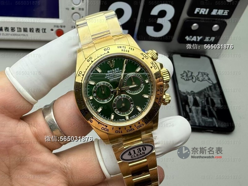 预算有限也想玩迪通拿？Clean厂绿金迪测评，这性价比没谁了 | 奈斯探表
