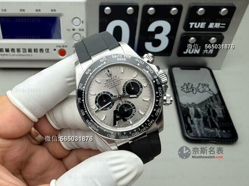 买前必看！三招教你识别真假VS厂灰胶迪V2配重版，这些小厂陷阱要当心！ | 奈斯探表