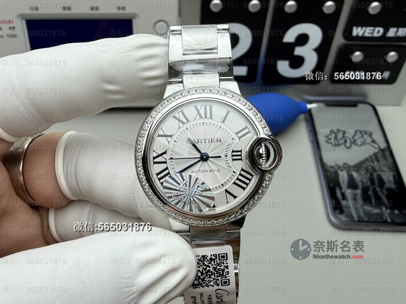 送礼首?。F厂卡地亚33钻圈蓝气球女表，少女心爆棚，女神收到都尖叫！ | 奈斯探表