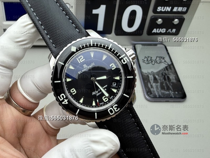 断货王强势回归！ZF厂宝珀五十噚终极版深度拆解，戴它连老玩家都问渠道！ | 奈斯探表