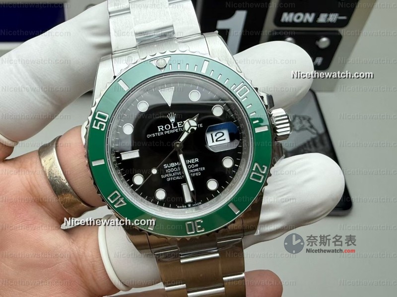 不想花10万买绿水鬼？这款VS厂3235机芯绿水鬼做工惊艳，机芯稳如老狗！ | 奈斯探表