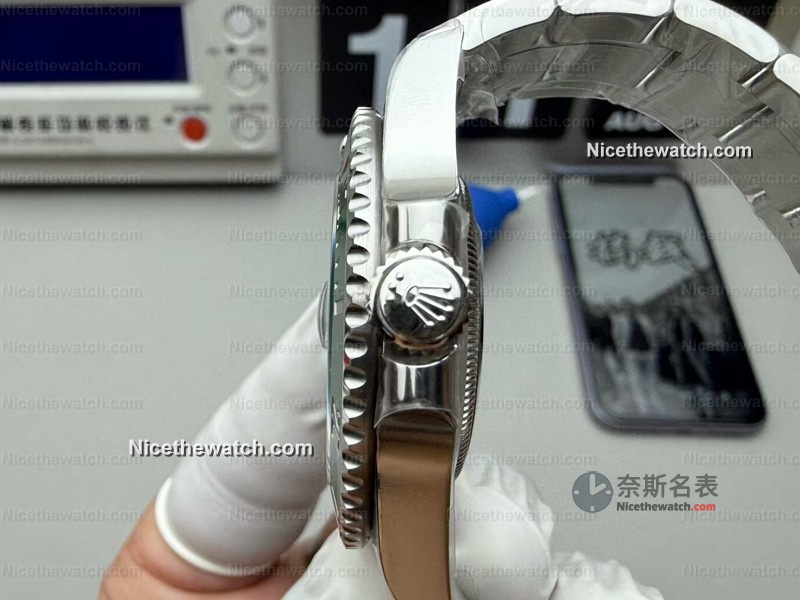 不想花10万买绿水鬼？这款VS厂3235机芯绿水鬼做工惊艳，机芯稳如老狗！ | 奈斯探表