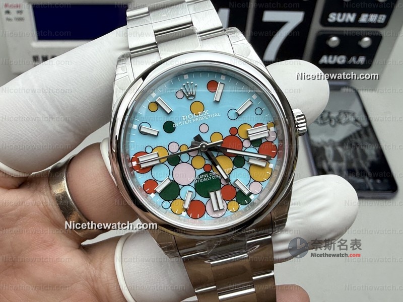 VS厂蒂芙尼蓝泡泡面曝光！细节堪比原装？看完我直接下单了 | 奈斯探表