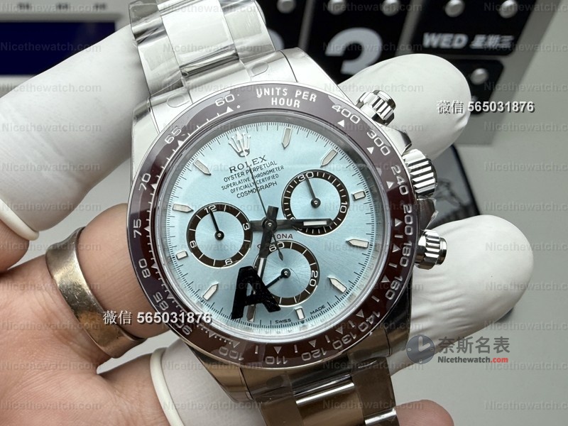 告别轻飘假感！VS厂新款冰蓝迪配重升级，164克沉甸甸，细节拉满！ | 奈斯探表