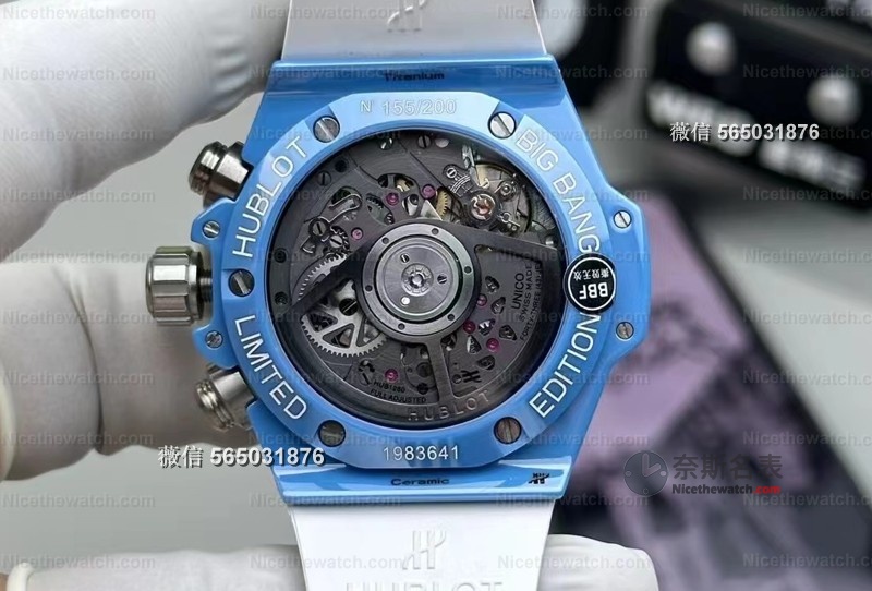 戴出圈的机械艺术！BBF大爆炸蓝白陶瓷款来了，镂空机芯美到窒息！ | 奈斯探表