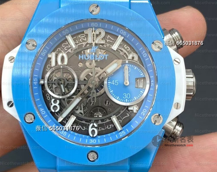 戴出圈的机械艺术！BBF大爆炸蓝白陶瓷款来了，镂空机芯美到窒息！ | 奈斯探表