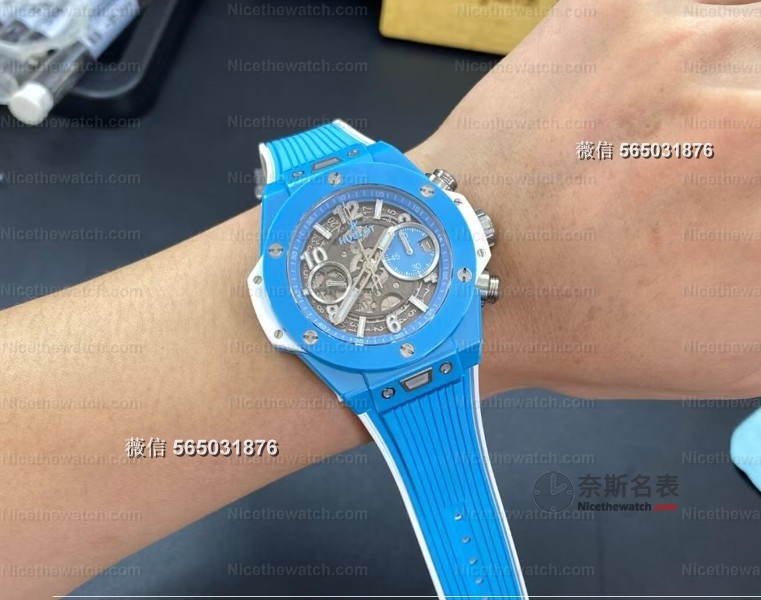 戴出圈的机械艺术！BBF大爆炸蓝白陶瓷款来了，镂空机芯美到窒息！ | 奈斯探表