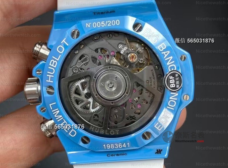 戴出圈的机械艺术！BBF大爆炸蓝白陶瓷款来了，镂空机芯美到窒息！ | 奈斯探表