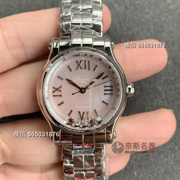 腕间的小精灵在跳舞？YF厂把萧邦“快乐钻石”做活了，每一眼都是心动的感觉！ | 奈斯探表