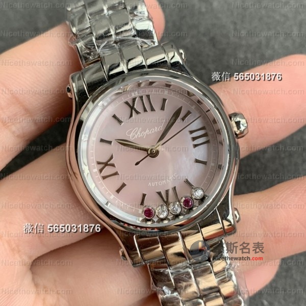 腕间的小精灵在跳舞？YF厂把萧邦“快乐钻石”做活了，每一眼都是心动的感觉！ | 奈斯探表