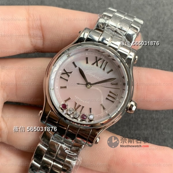 腕间的小精灵在跳舞？YF厂把萧邦“快乐钻石”做活了，每一眼都是心动的感觉！ | 奈斯探表