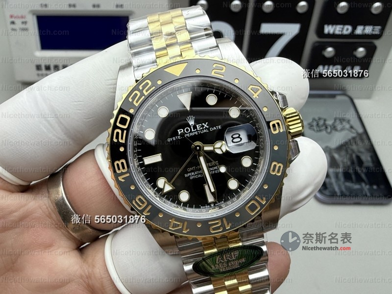 别再买轻飘仿表了！这款ARF间金皮蛋圈做到170克，戴上手才知道什么叫坠手感！ | 奈斯探表